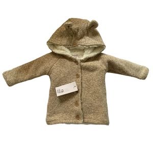 NWT Fred & Flo Hooded Sherpa Coat